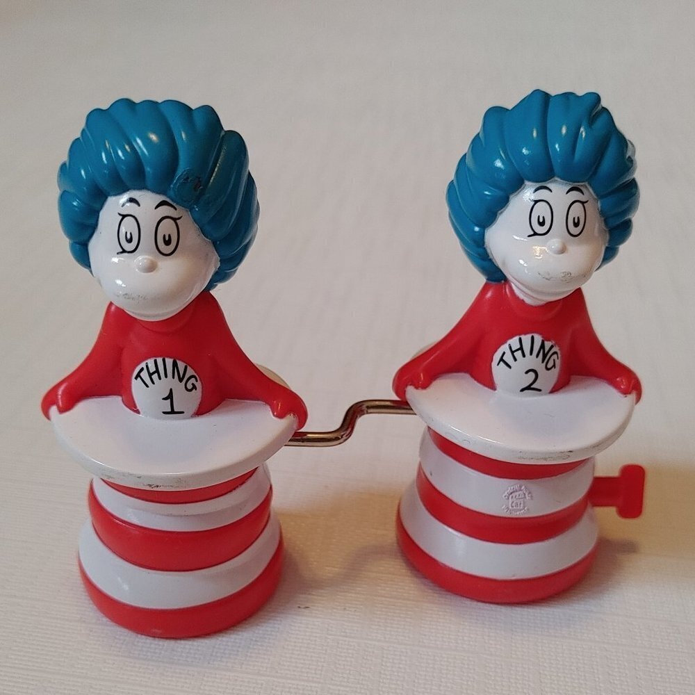 2003 Dr. Seuss Cat In The Hat Burger King Kid's Toy Wind Up